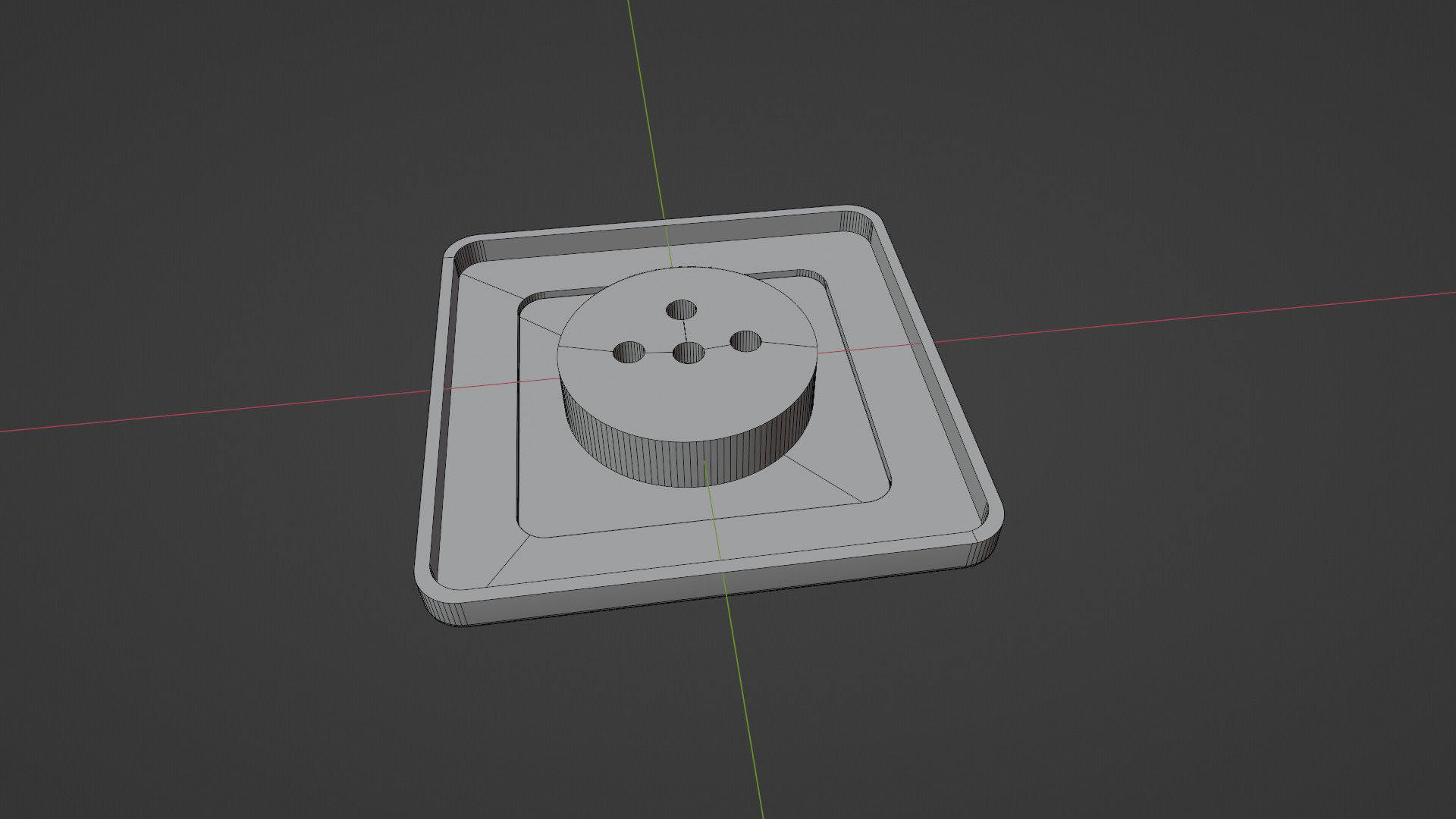 Electrical outlet AC power socket 3d model Low-poly 3D model_26