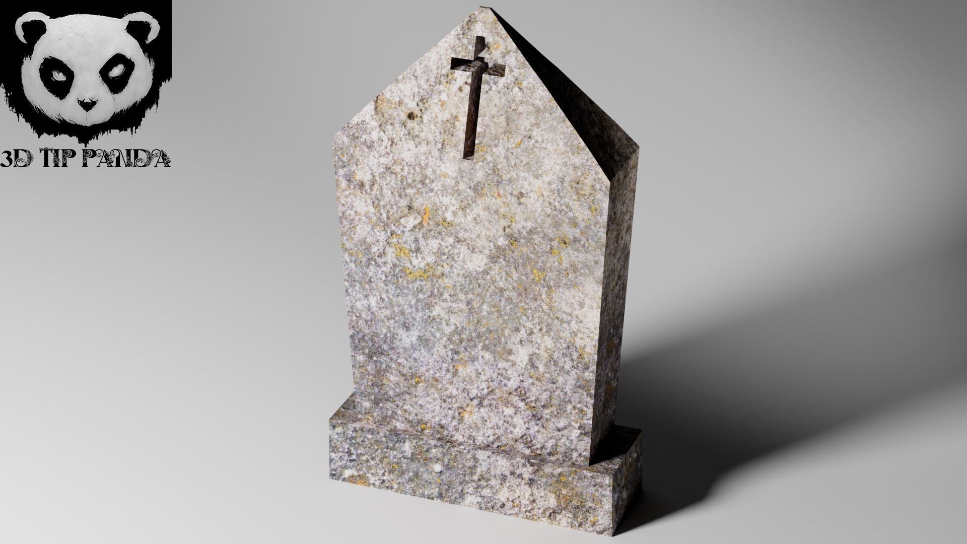 Gravestones 3D model_8