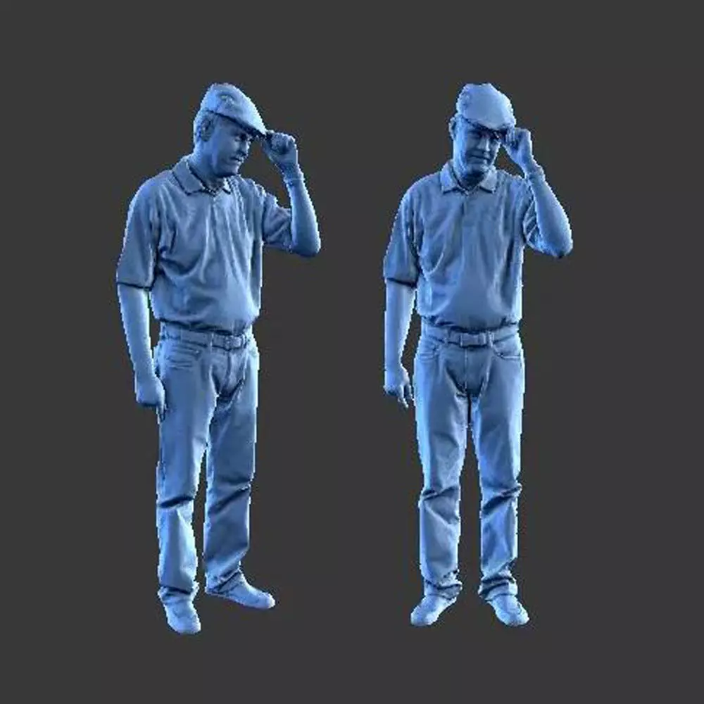 MAN A16 FIGURE DIORAMA Free 3D print model