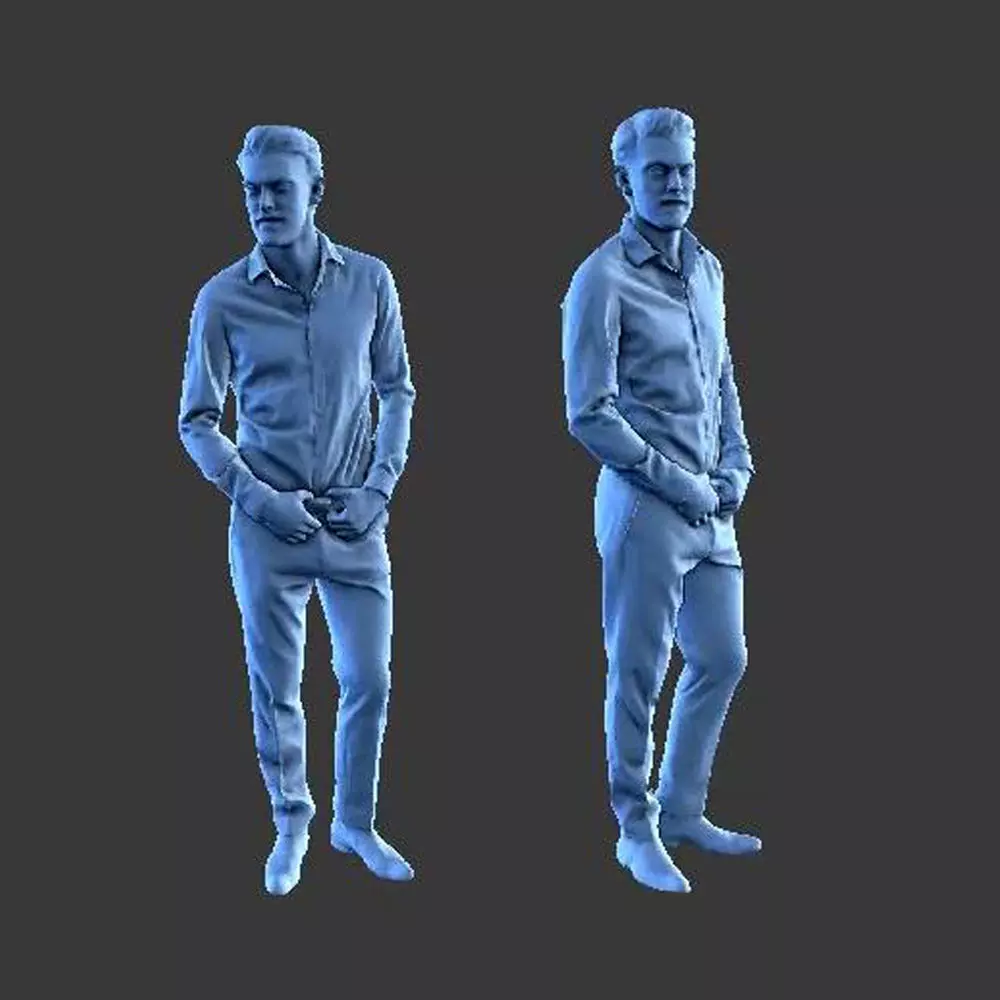 MAN A18 FIGURE DIORAMA Free 3D print model