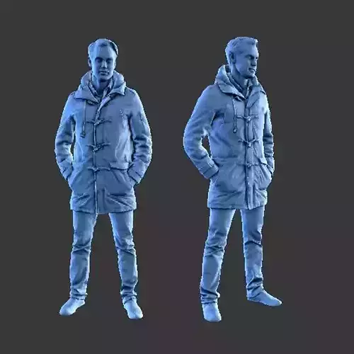 MAN A19 FIGURE DIORAMA