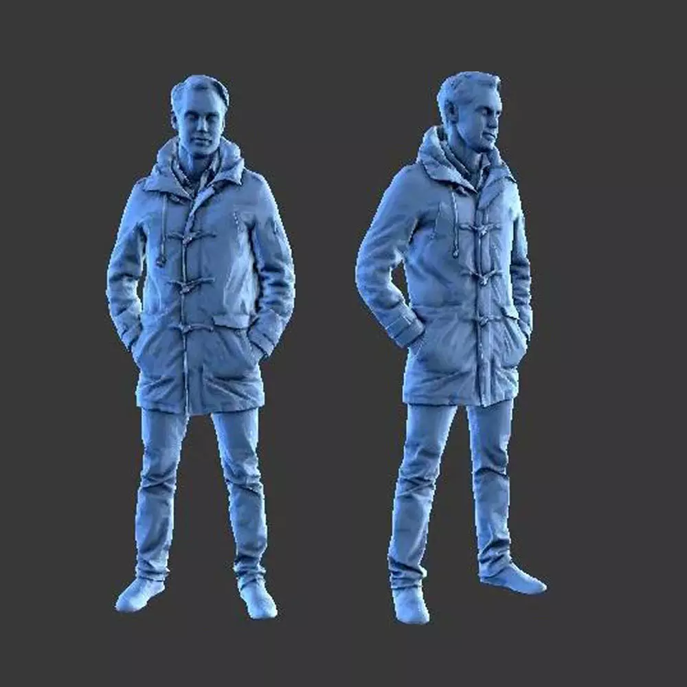 MAN A19 FIGURE DIORAMA Free 3D print model