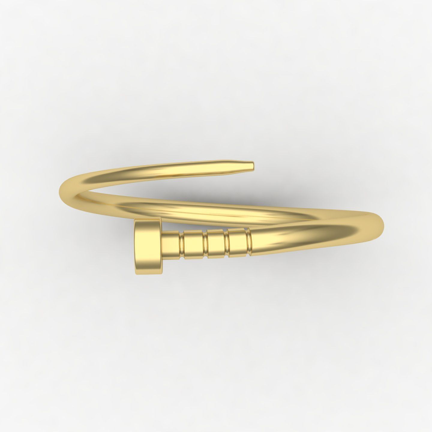 nail ring  3D print model_18
