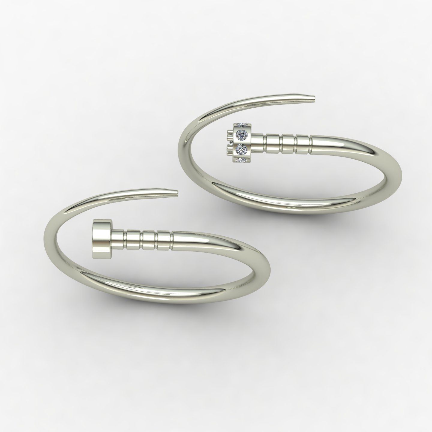 nail ring  3D print model_22