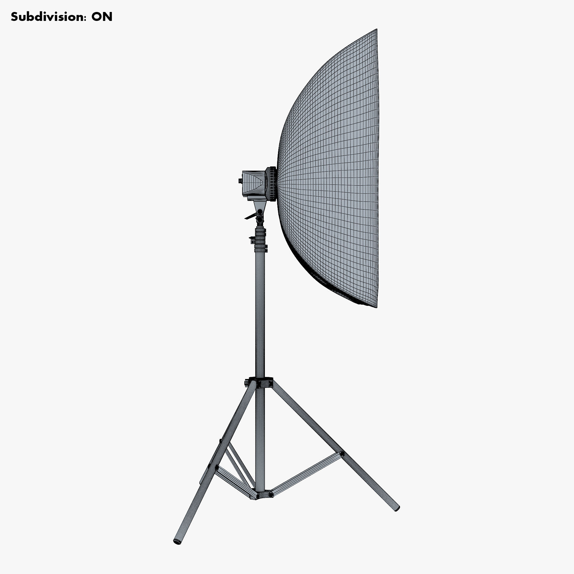 Studio Softbox Light M 1 3D model_26