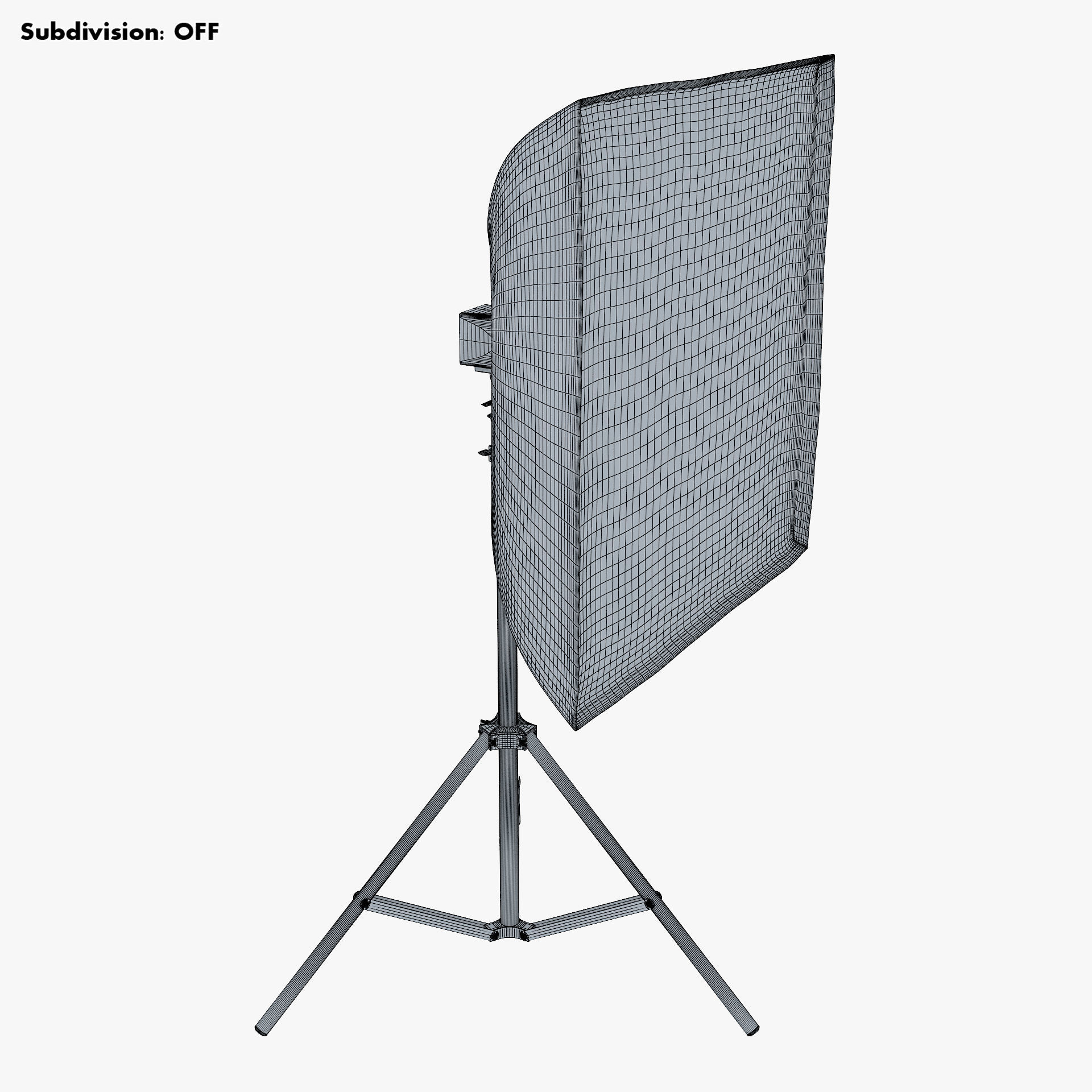 Studio Softbox Light M 1 3D model_25