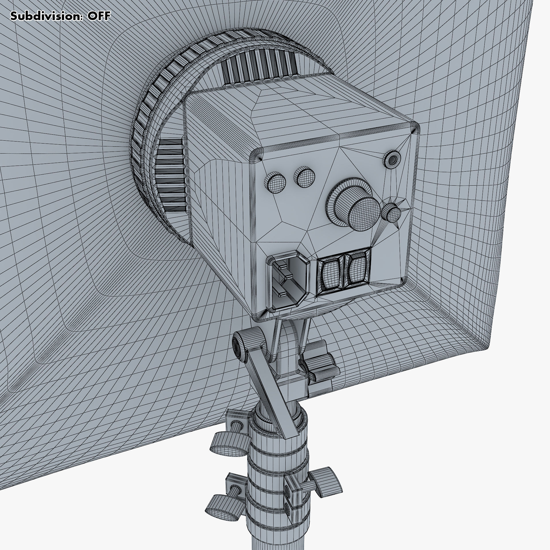 Studio Softbox Light M 1 3D model_17