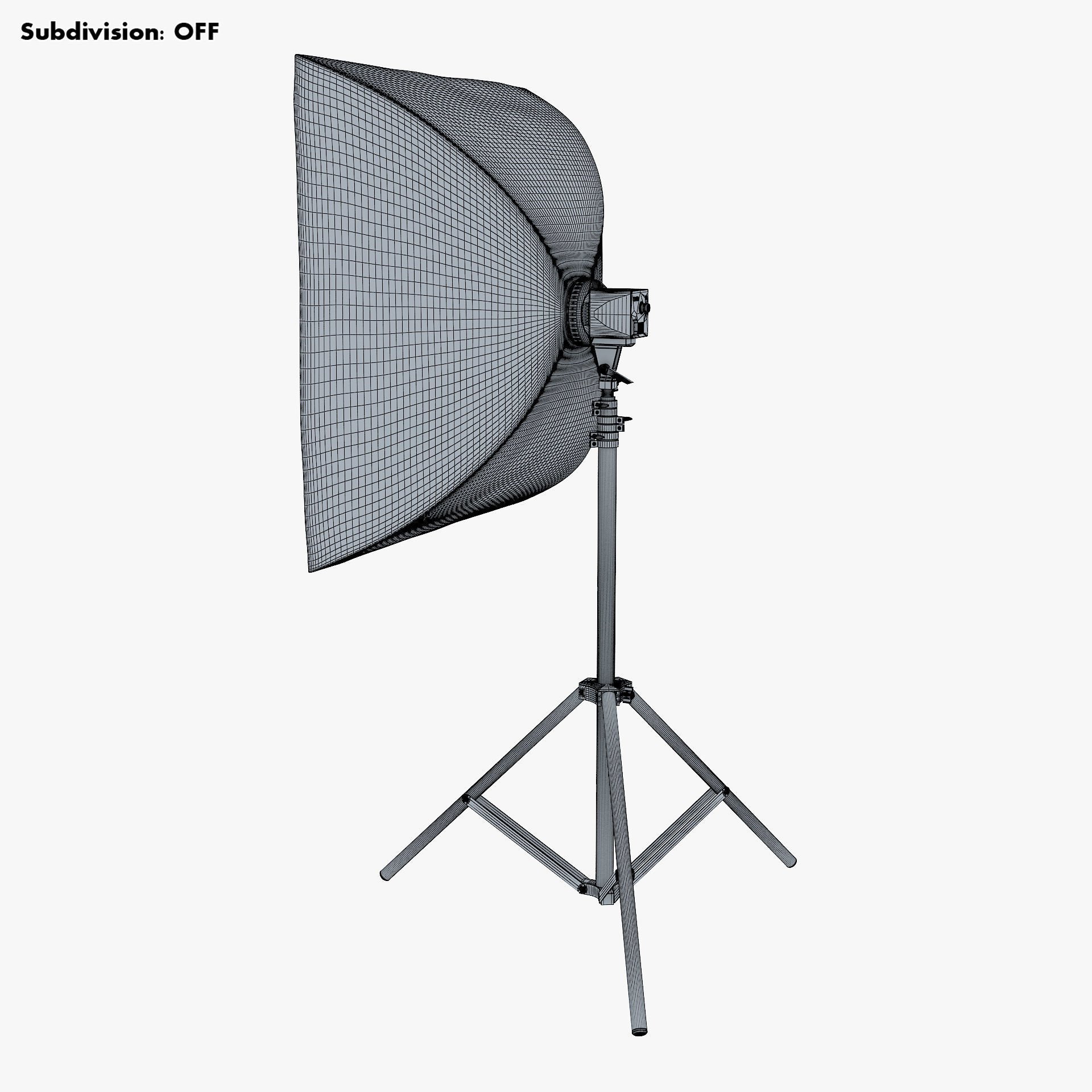 Studio Softbox Light M 1 3D model_15