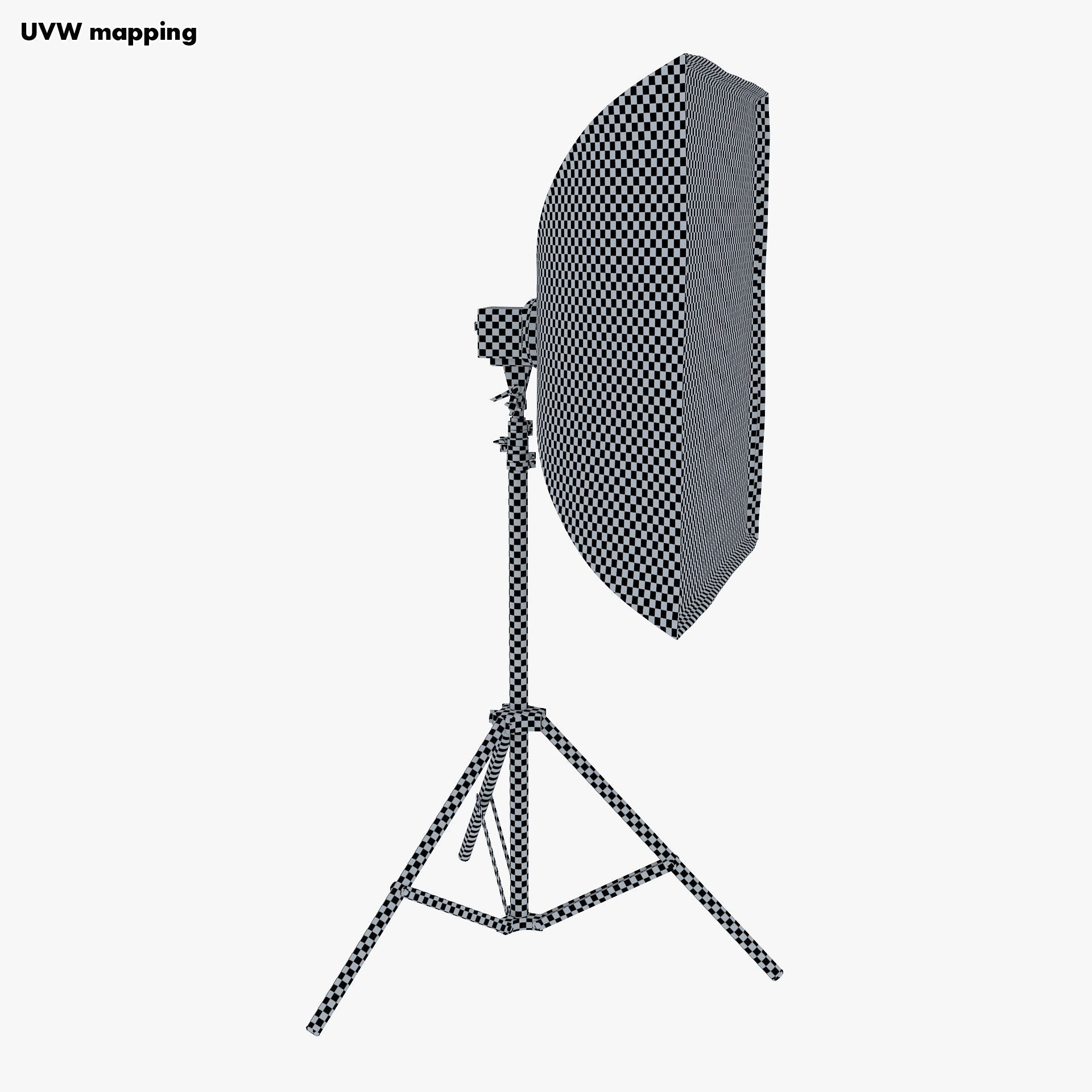 Studio Softbox Light M 1 3D model_34