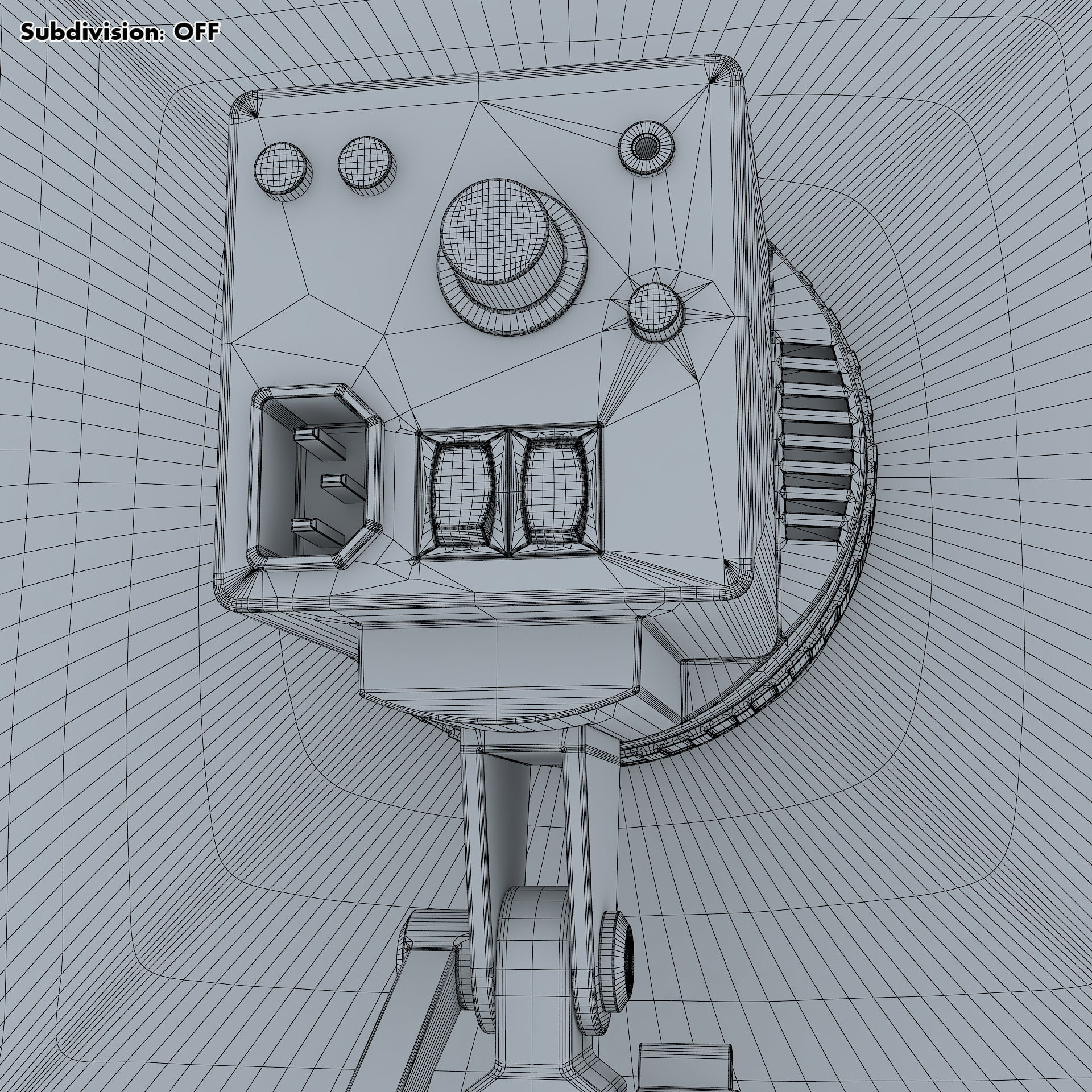 Studio Softbox Light M 1 3D model_19
