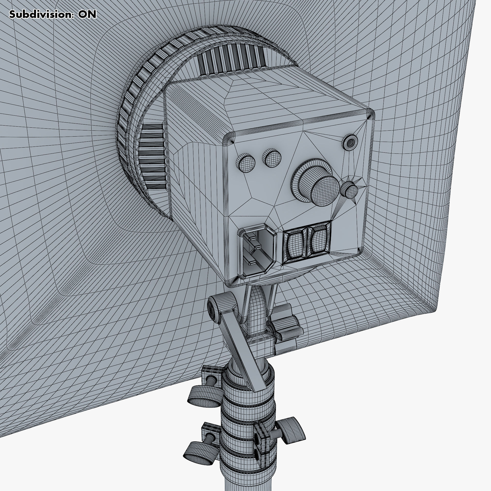 Studio Softbox Light M 1 3D model_16