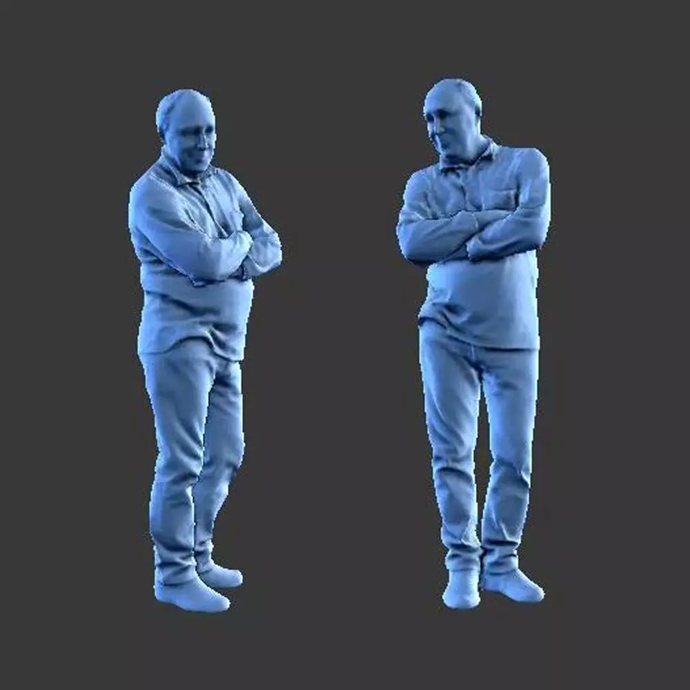 MAN A28 FIGURE DIORAMA Free 3D print model