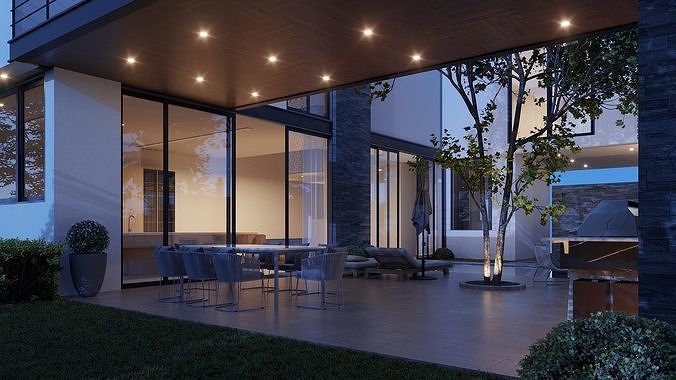 ProVis3D 040 - Modern Exterior Series Pack 4