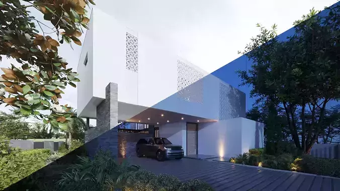 ProVis3D 040 - Modern Exterior Series Pack 3D Model Collection