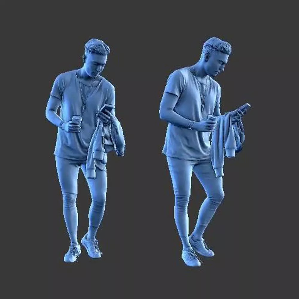 MAN A33 FIGURE DIORAMA 3D print model_0