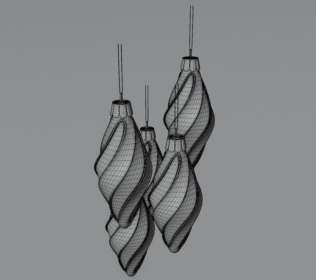 Christmas ornament toys for tree 3D model animation 3D model_18