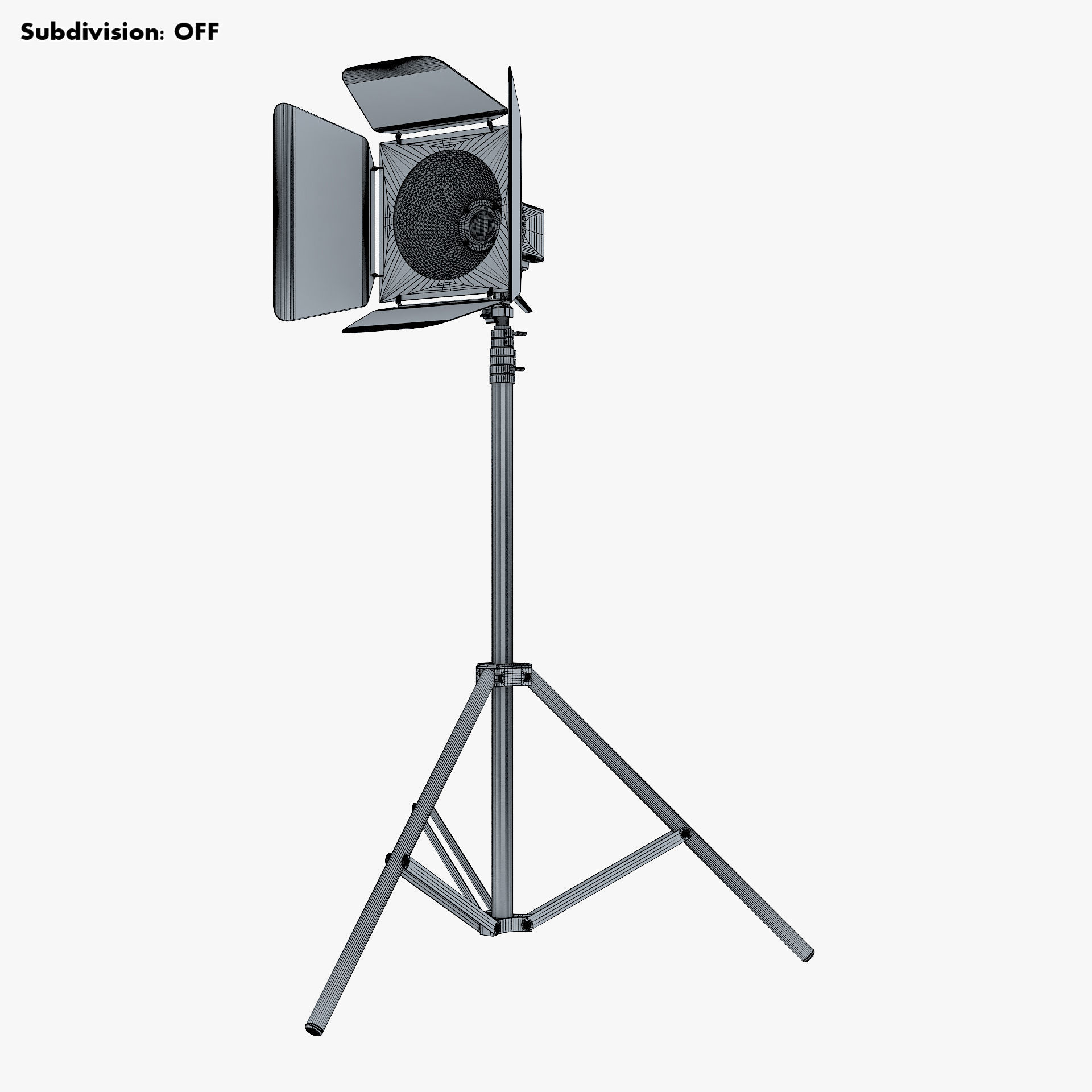 Studio Spot Light M 1 3D model_24