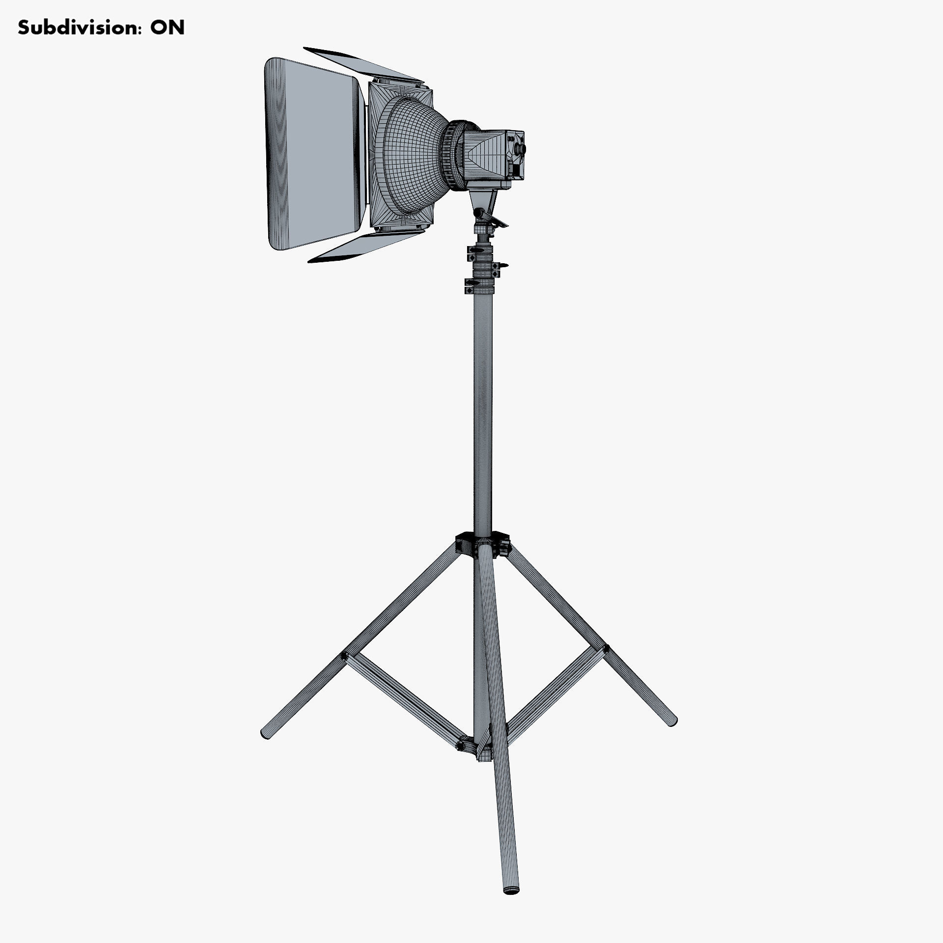 Studio Spot Light M 1 3D model_15