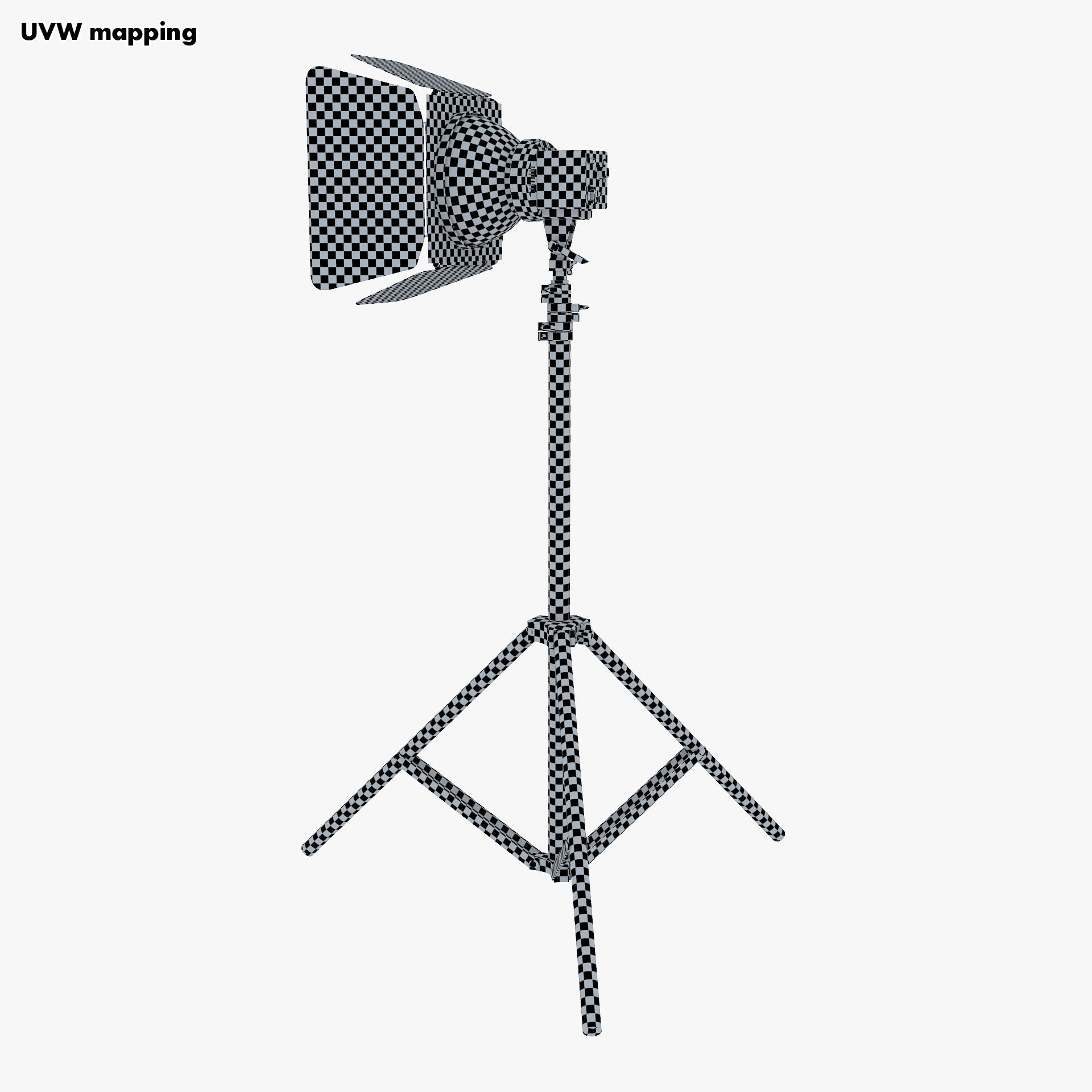 Studio Spot Light M 1 3D model_38