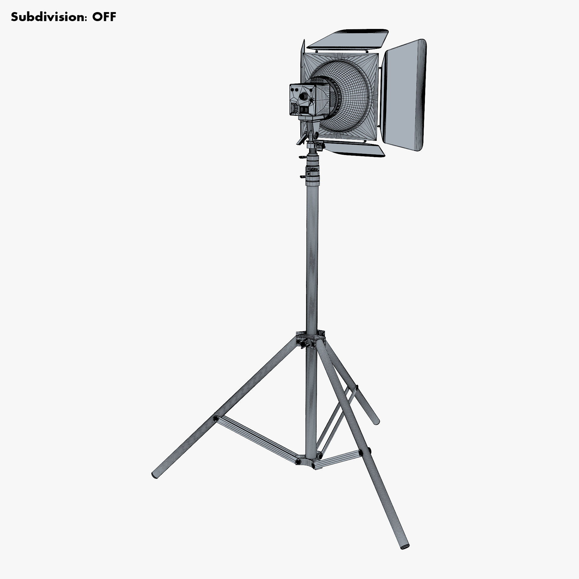 Studio Spot Light M 1 3D model_28