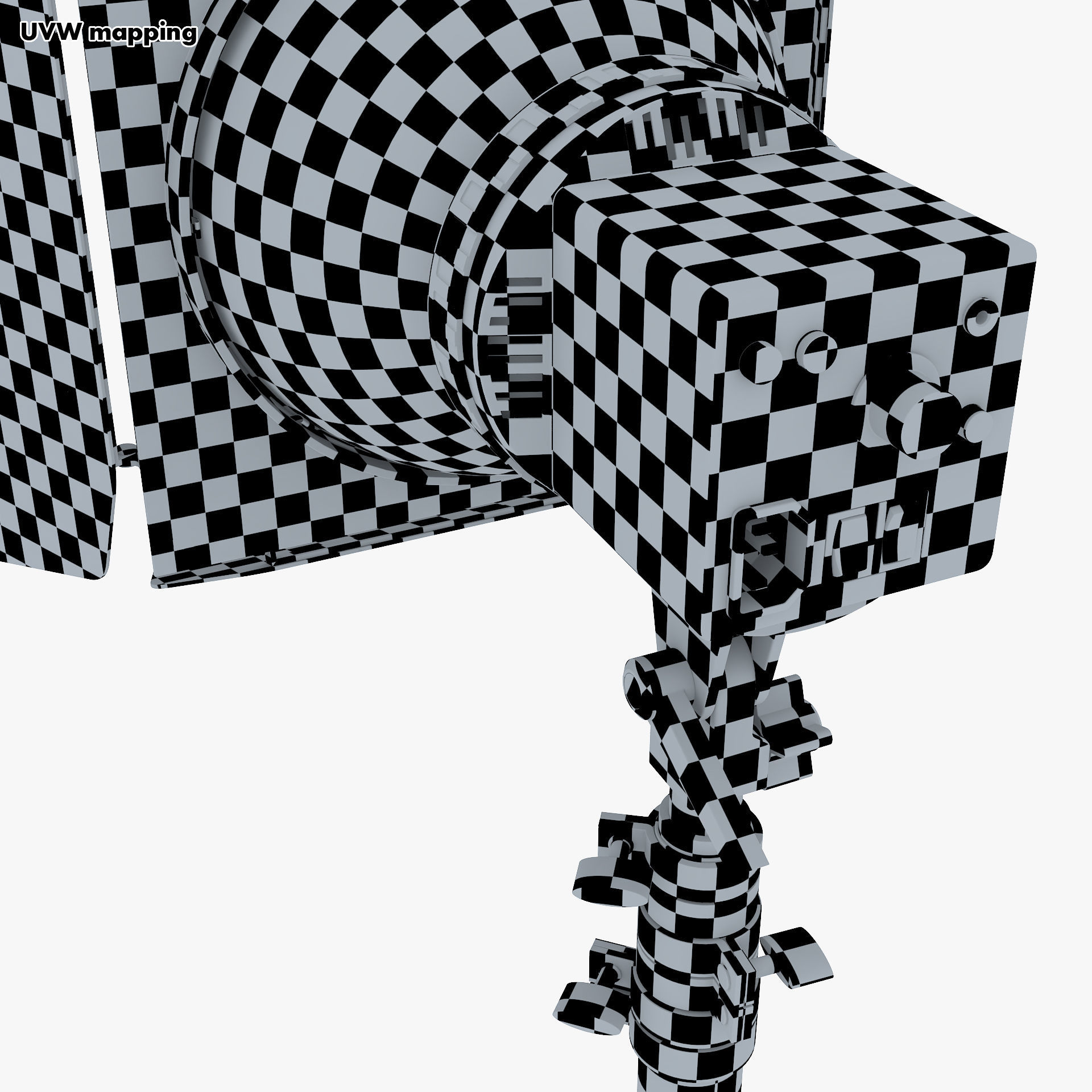 Studio Spot Light M 1 3D model_39