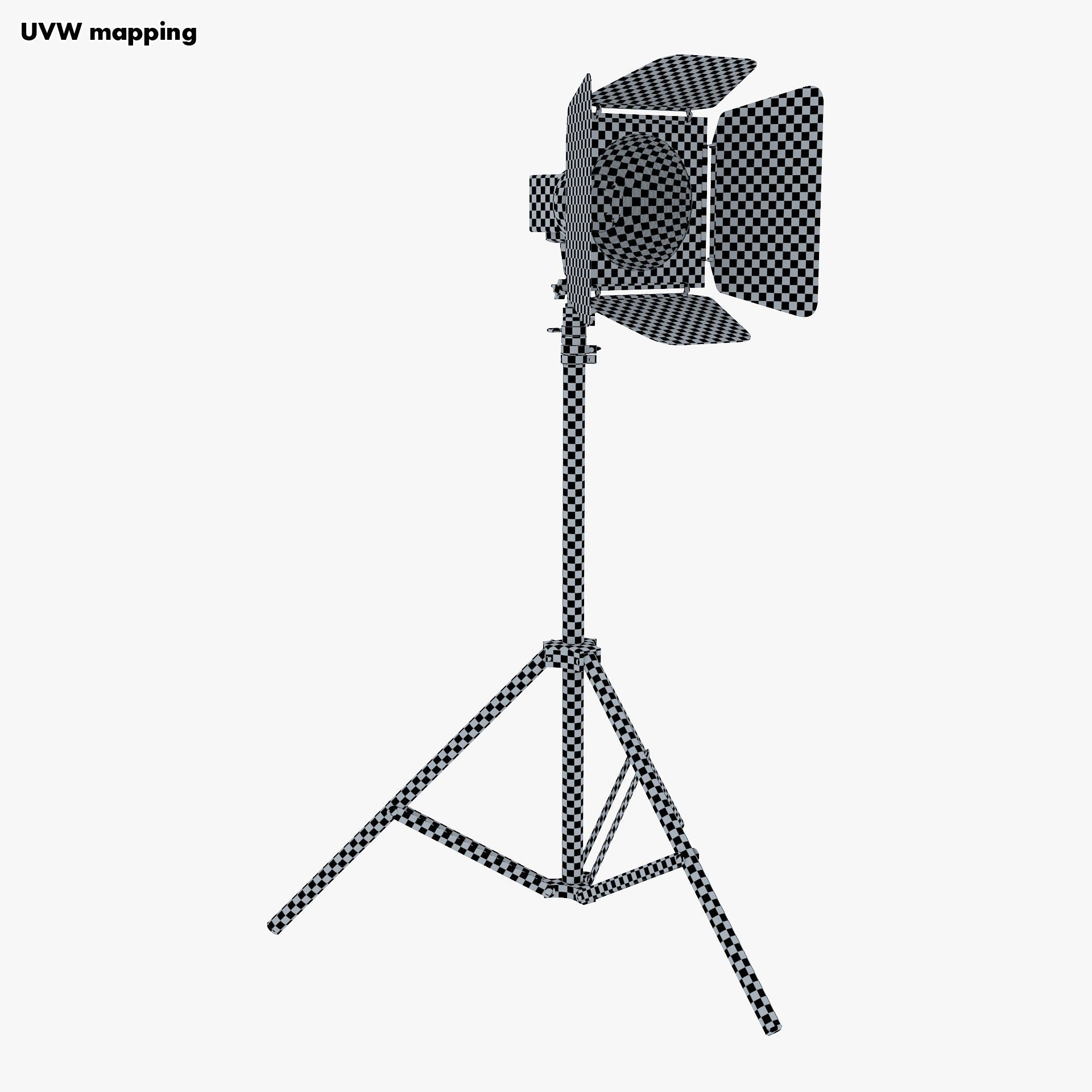 Studio Spot Light M 1 3D model_37