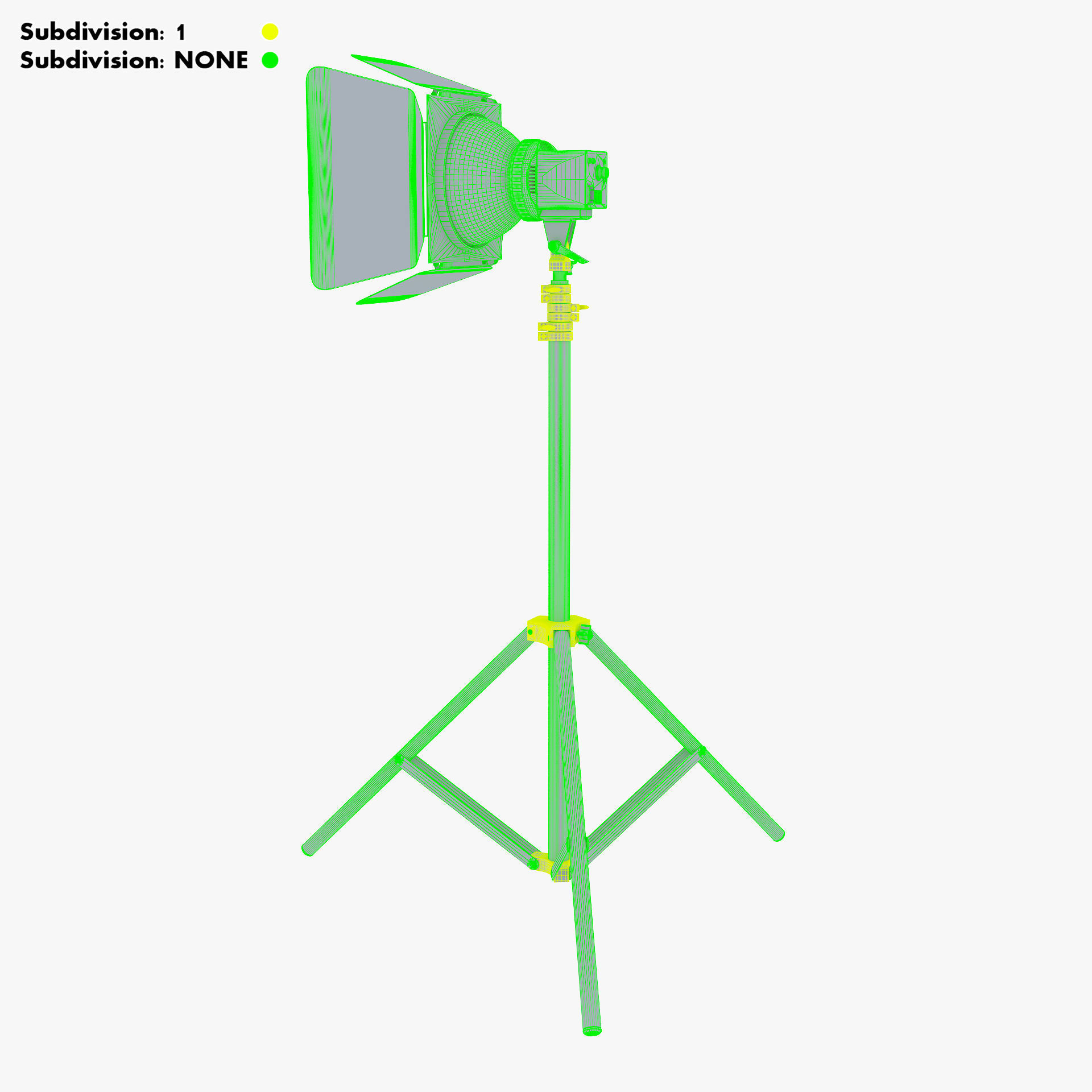 Studio Spot Light M 1 3D model_40