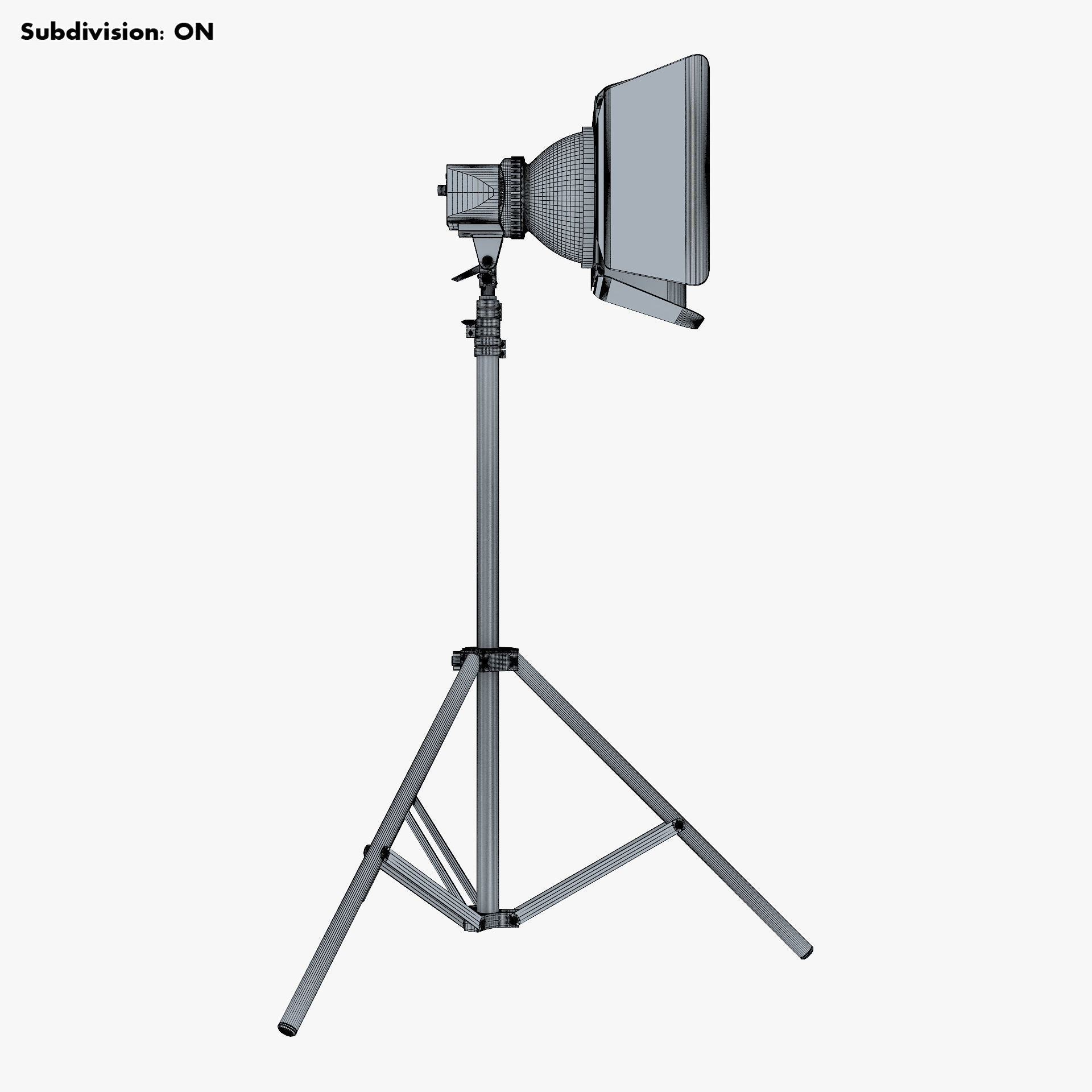 Studio Spot Light M 1 3D model_21