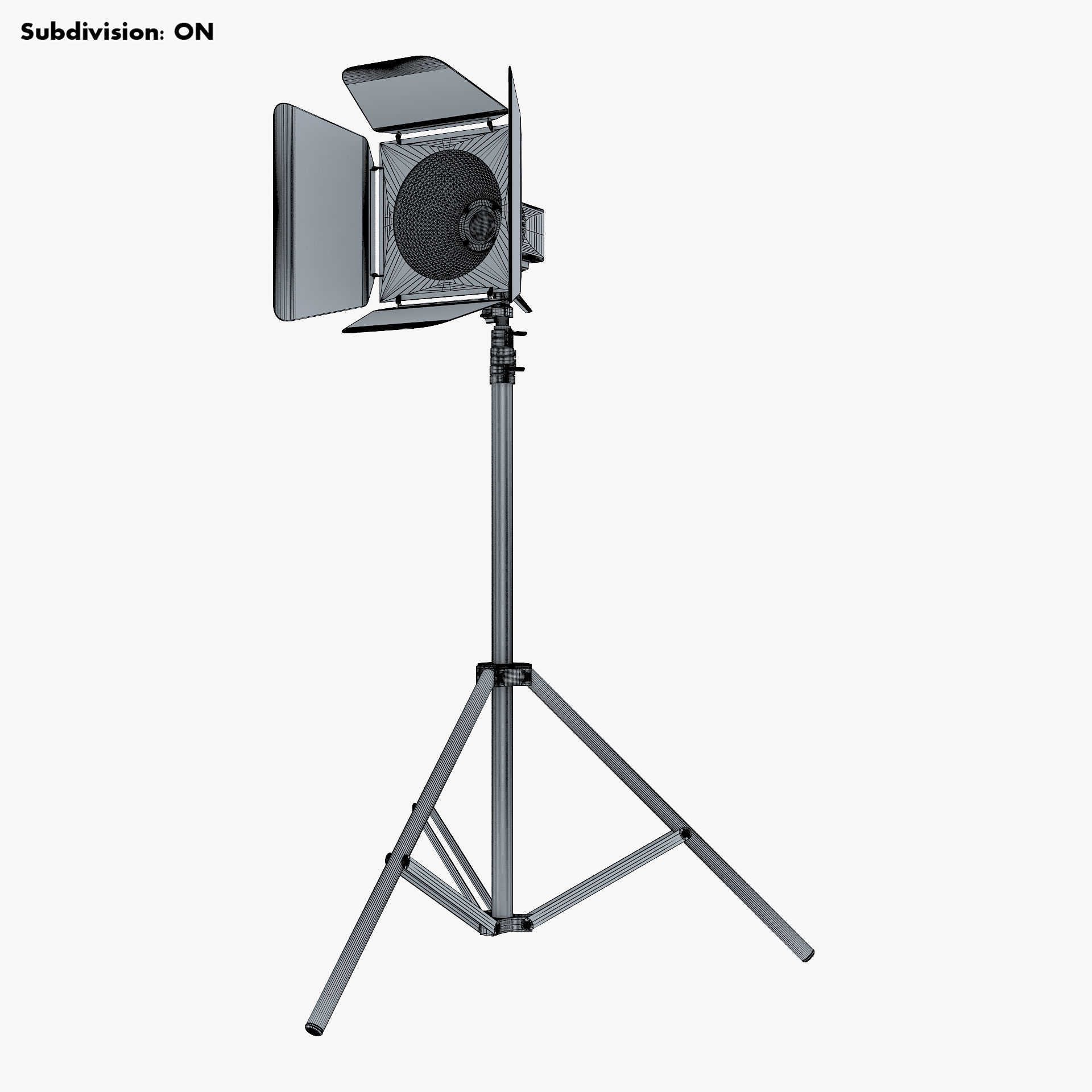 Studio Spot Light M 1 3D model_23