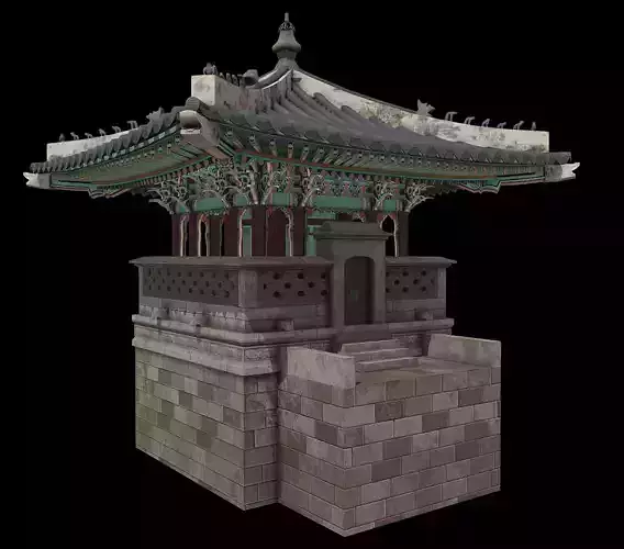 Korean Traditional Watchtower - Dongsipjagak 