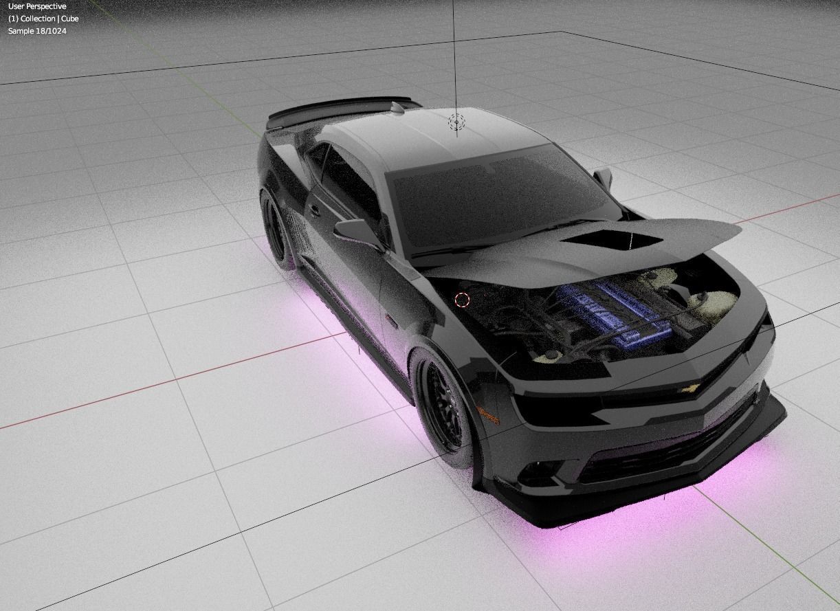Chevrolet Camaro 3D model_11