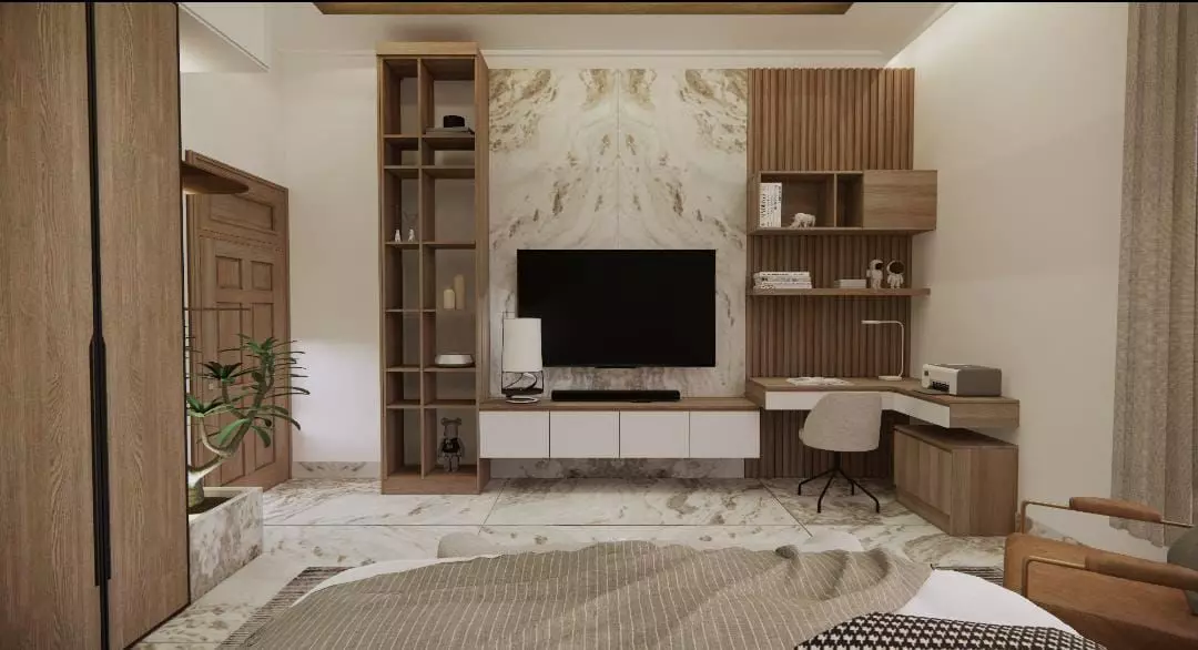 INTERIOR DESIGN BEDROOM 3D model_0