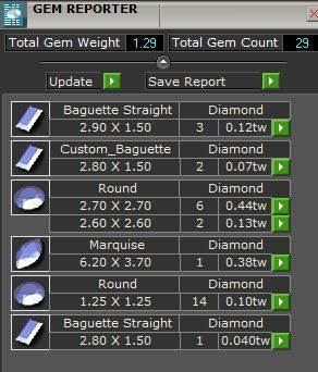 Oval Cluster Earring 4143 3D print model_8