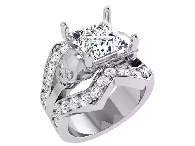 Princess Cut Diamond Fashion Ring 4146