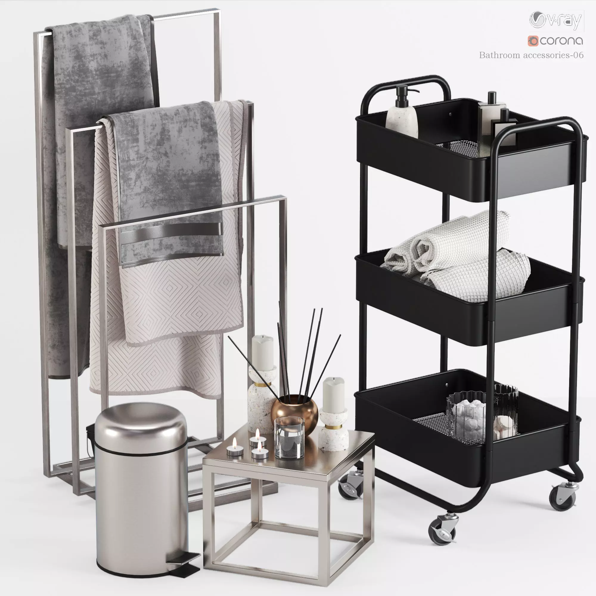 Bathroom accessories-06-made company 3D model