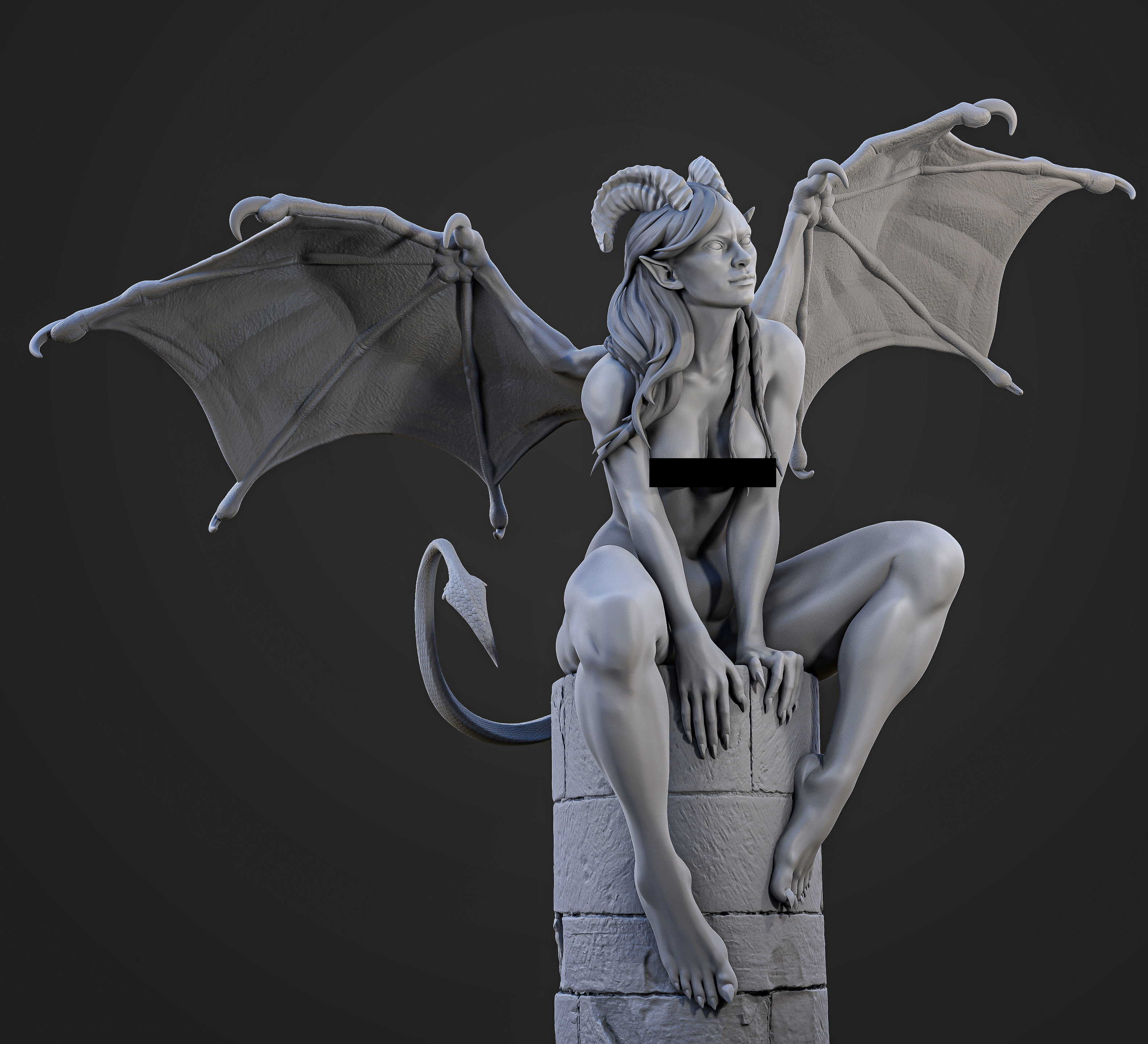 Succubus 3D print model_3