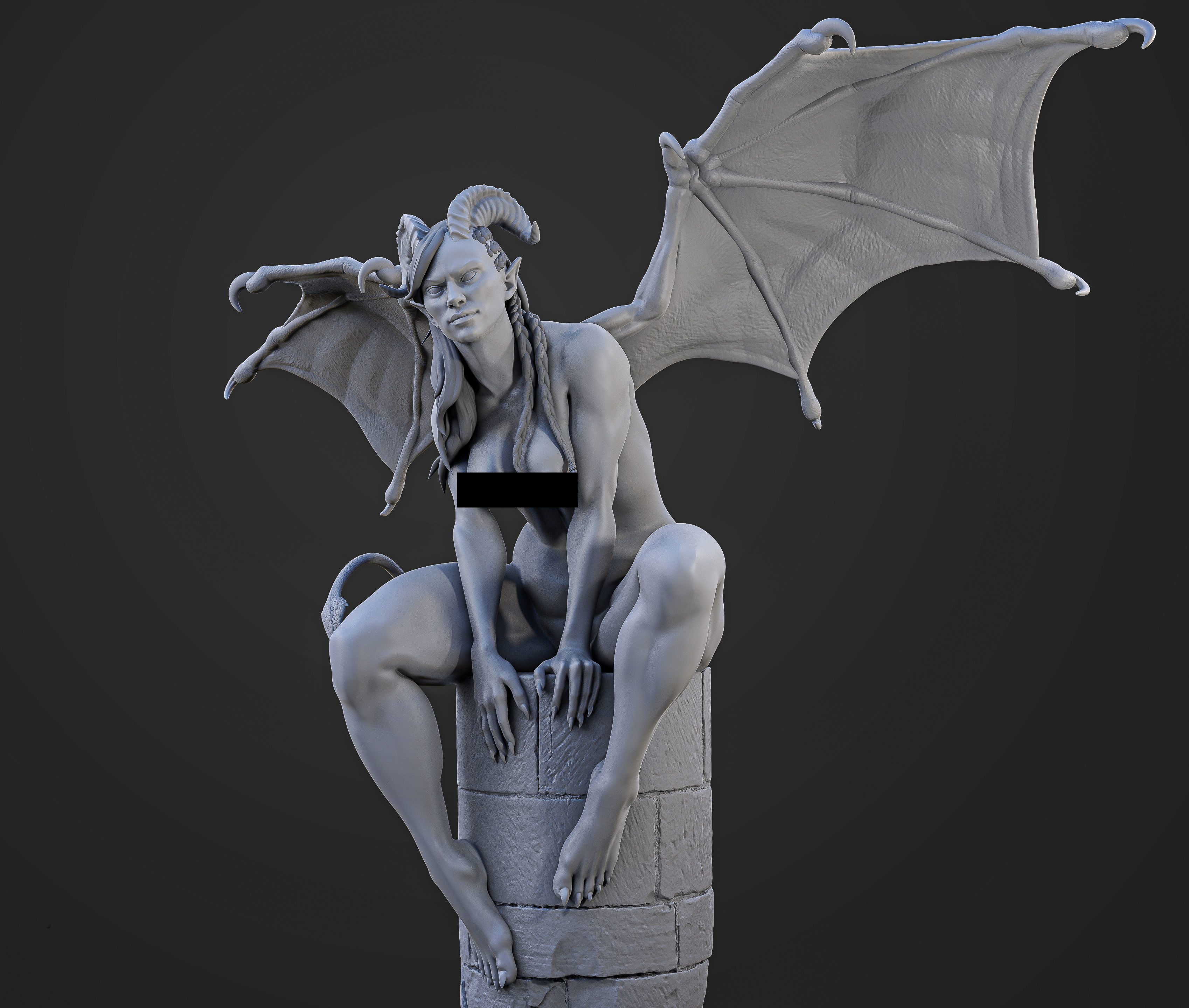 Succubus 3D print model_4
