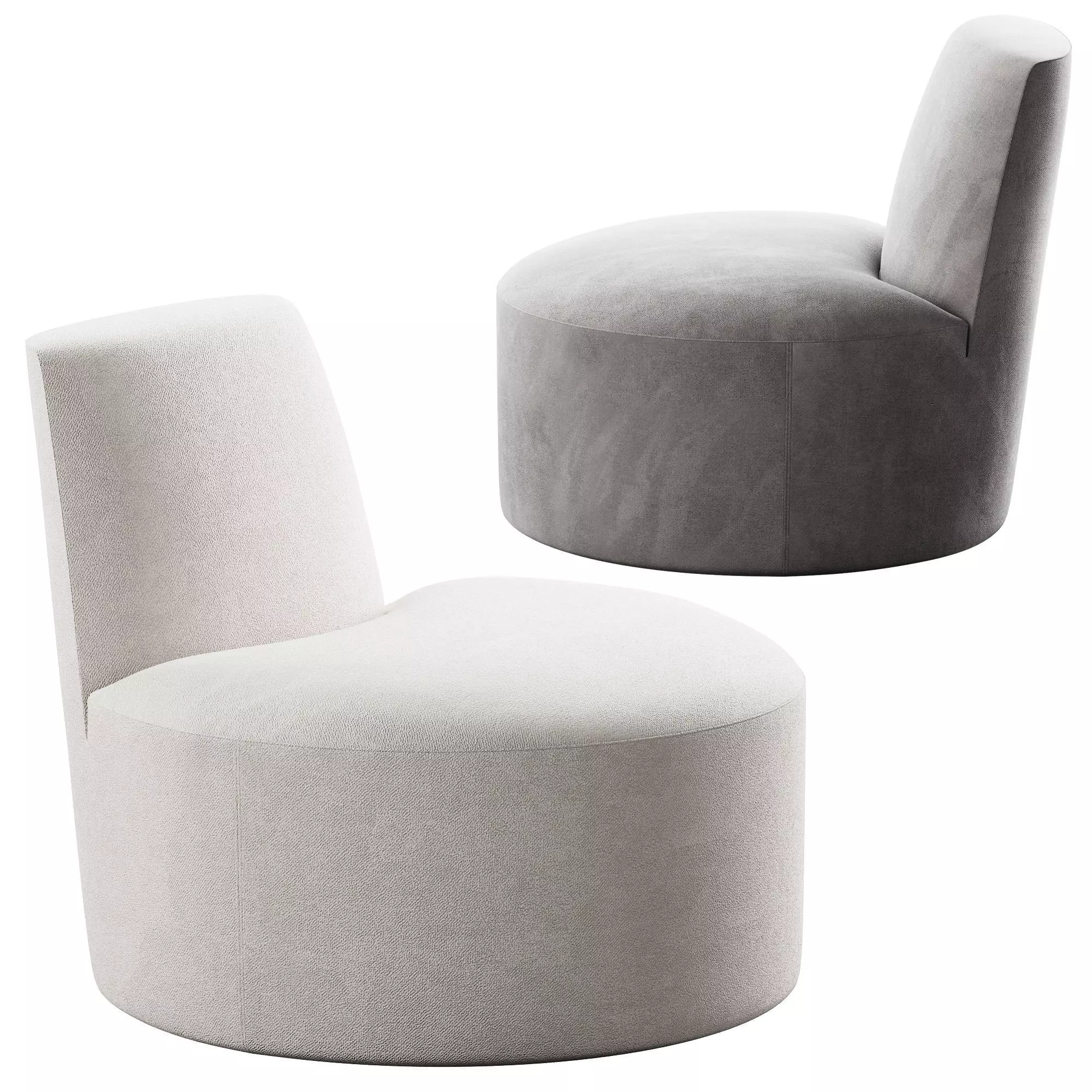 427 Baobab Armchair lounge chair by Tacchini 3D model