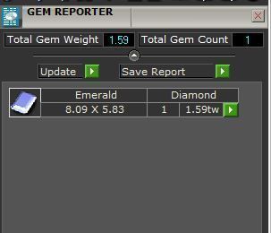 Emerald Cut Solitaire Ring 4161 3D print model_8