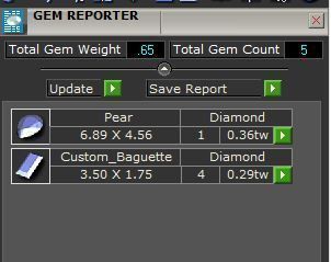 Pear Cut Diamond 3 Stone Ring 4162 3D print model_8