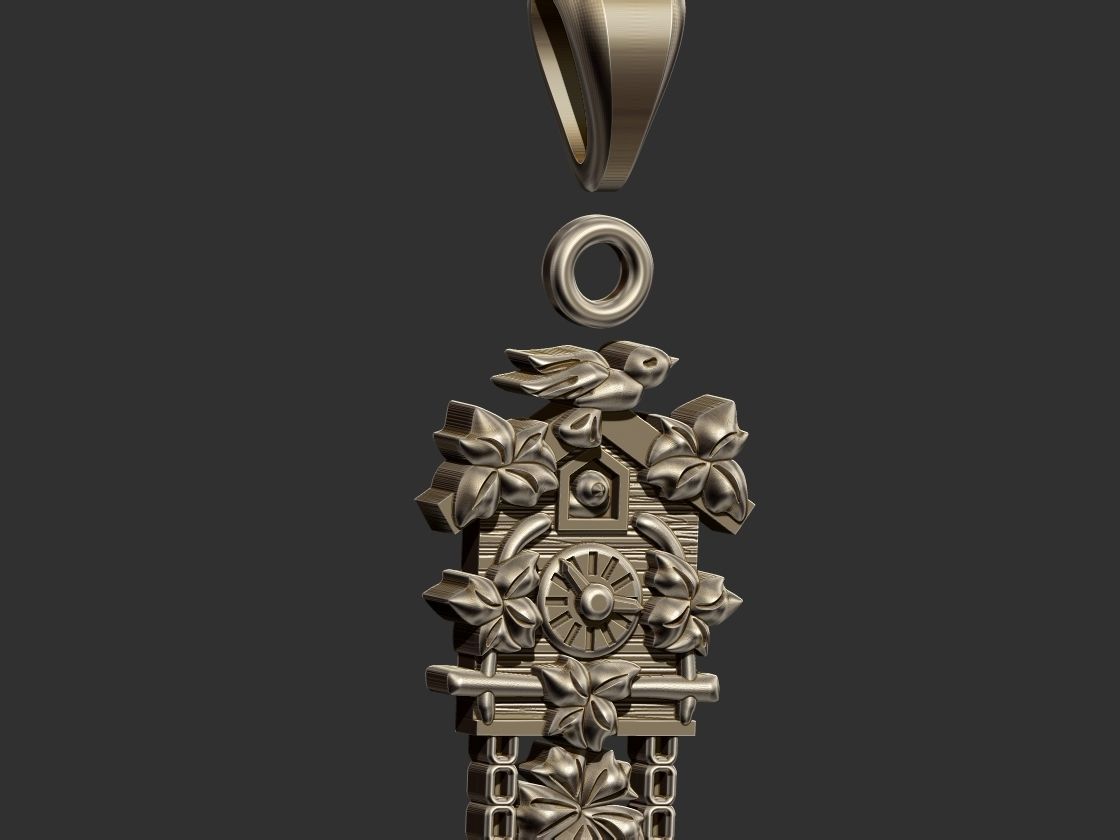 Cuckoo Clock - Cuco 3D print model_13