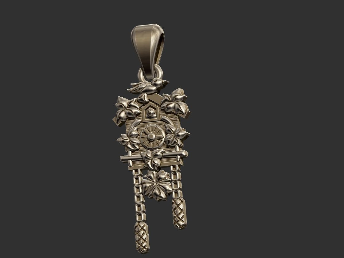 Cuckoo Clock - Cuco 3D print model_8