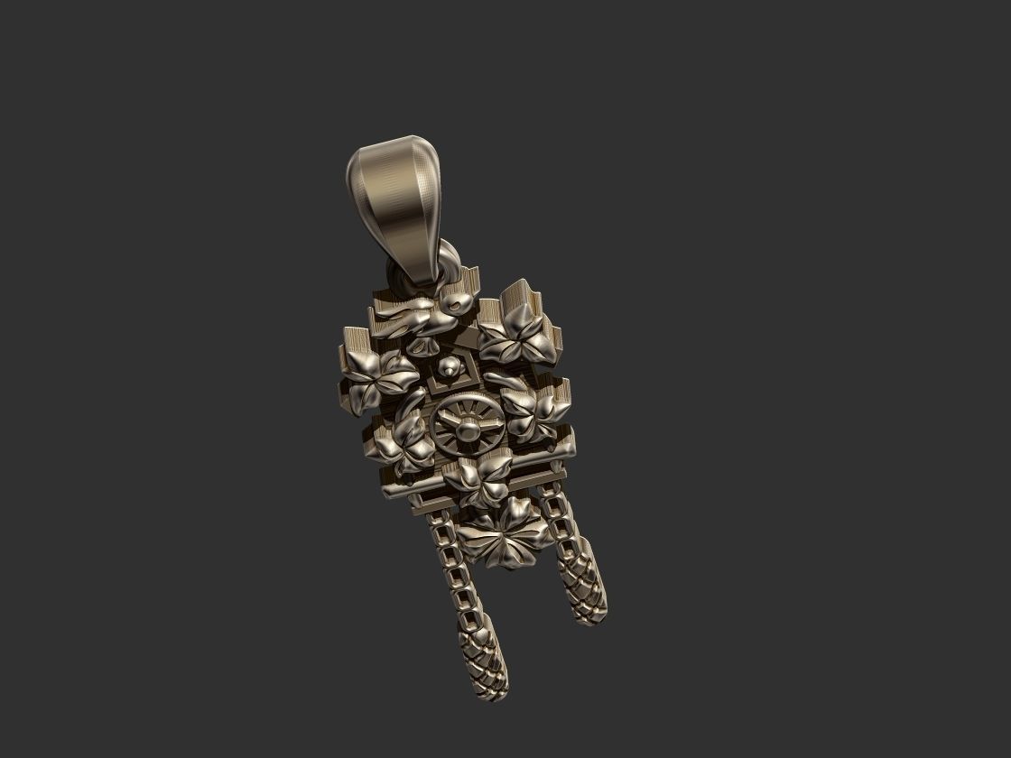 Cuckoo Clock - Cuco 3D print model_10