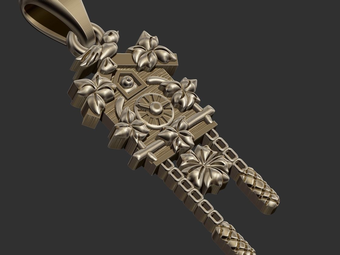 Cuckoo Clock - Cuco 3D print model_11