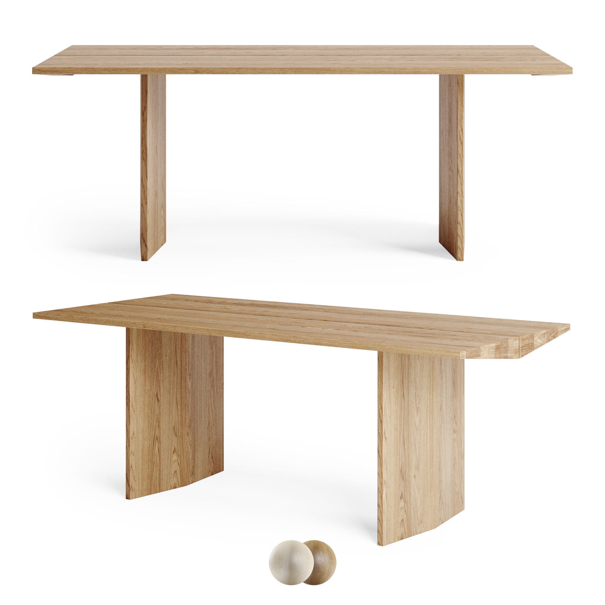 Bolia Dining Table Alp 3D model_2