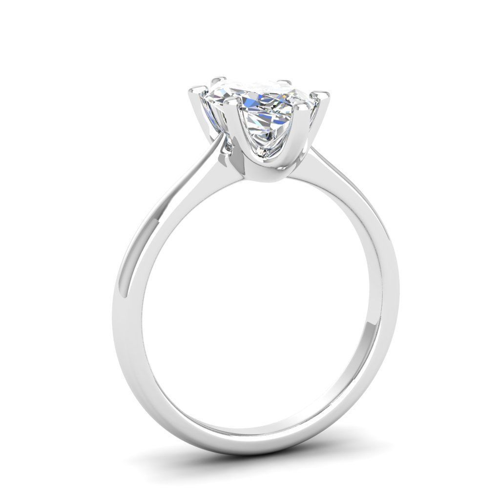 Engagement ring Linda marquise 3D print model_21