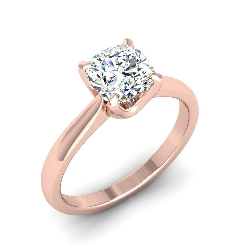 Engagement ring Linda qushion 3D print model_27