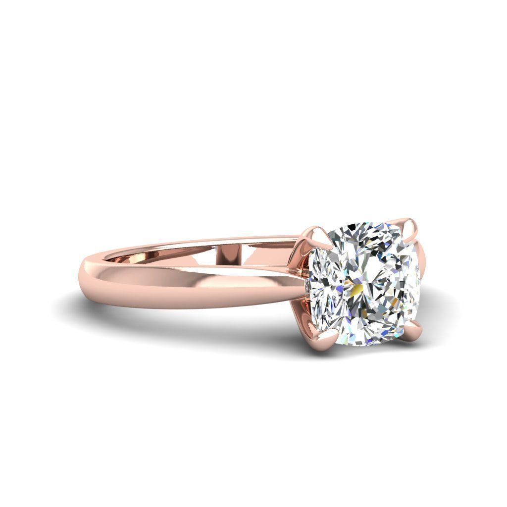 Engagement ring Linda qushion 3D print model_14