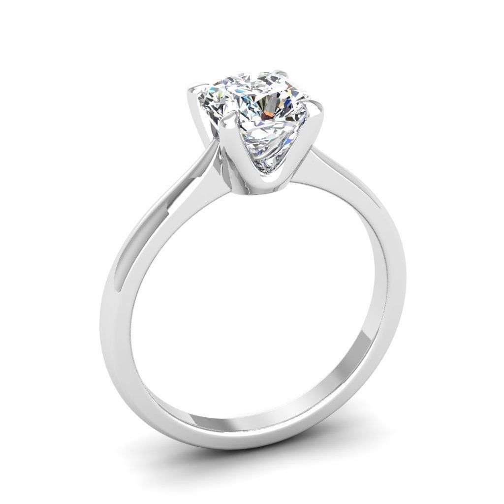 Engagement ring Linda qushion 3D print model_20