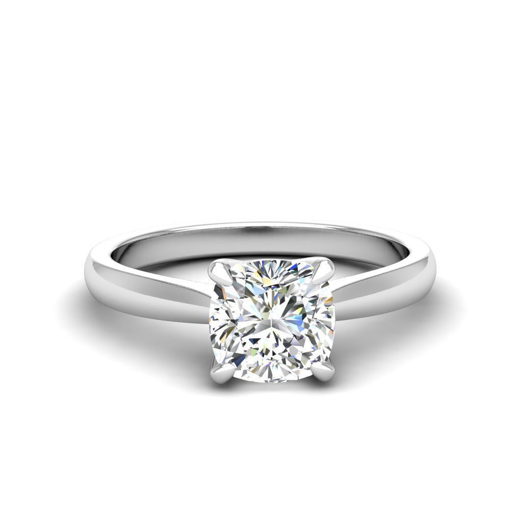 Engagement ring Linda qushion 3D print model_1